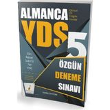 Pelikan Tıp Teknik Yayıncılık YDS Almanca Özgün 5 Deneme Sınavı
