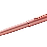 Pelikan Tükenmez kalem Jazz Noble, pembe (pembe), sağ elini kullananlar ve solaklar için, şık metal tükenmez kalem, katlanır kutuda, 821636