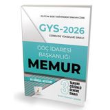 Pelikan Yayınları Gys 2026 Görevde Yükselme Sınavı Göç Idaresi Başkanlığı Memur - Tamamı Çözümlü 3 Deneme Sınavı
