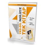Pelikan Yayınları Soru Çözüm Stratejileri İle YKSDİL İngilizce Dijital Çözümlü Tek Kitap
