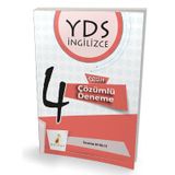 Pelikan Yayınları YDS İngilizce 4 Özgün Çözümlü Deneme İbrahim Durgut