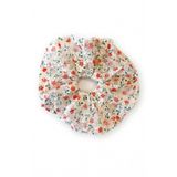 Pelin Aksesuar Turuncu Çıtır Çiçekli Tül Scrunchie Toka