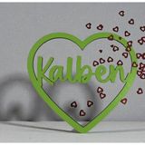 Pelince Kişiye Özel Isimli Kalp Makrome Kasnağı - Bebek ve Çocuk Odası Kapı Süsü Isimliği - Dekoratif Kalp Figürlü Duvar Süsü Makrome Malzemesi - Hastane Odası Kapı Isimliği (27X24 Cm) - Açık Yeşil