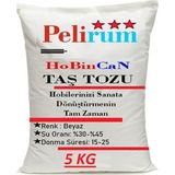 Pelirum 5 KG Hızlı Donan Biblo TAŞ Tozu Güçlü Hobi Biblo Mumluk Vazo Kalıp Dökümü 5 KG (%98 BALONCUKSUZ)