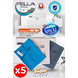 Pell By Erwa Pella Active Çamaşır Suyu İle Kullanılabilen Tek Mikrofiber Bez 15'li Temizlik Bezi