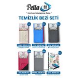 Pella 6 Parça Mikrofiber Temizlik Bezi Seti