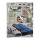 Pella Active 40X30 Cm 3'Lü Mikrofiber Temizlik Bezi, Cam, Araba Silme Bezi, Mutfak,