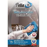 Pella- Orijinal Pella- Mikrofiber Temizlik Bezi 2x(3'LÜ PAKET) Toplam 6 Adet(MAVİ,GRİ,FÜME)