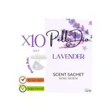 Pelldio 10'Lu Lavender Ayakkabılık Dolap Ve Çekmece Parfümlü Kese Kokusu Oda Koku Kesesi