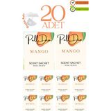 PellDio 20'li Mango Ayakkabılık Dolap ve Çekmece Parfümlü Kese Kokusu Oda Koku Kesesi