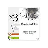 Pelldio 3'Lü Dark Amber Ayakkabılık Dolap Ve Çekmece Parfümlü Kese Kokusu Oda Koku Kesesi
