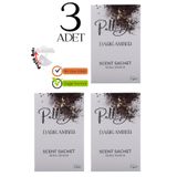 Pelldio Home 3'Lü Amber Dolap Ayakkabılık Ve Çekmece Parfümlü Kese Kokusu Oda Koku Kesesi