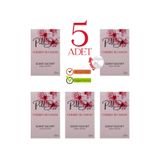 PellDio Home 5'li Kiraz Çiçeği Dolap Ayakkabılık Ve Çekmece Parfümlü Kese Kokusu Oda Koku Kesesi