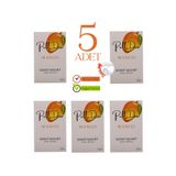 PellDio Home 5'li Mango Dolap Ayakkabılık Ve Çekmece Parfümlü Kese Kokusu Oda Koku Kesesi