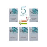 PellDio Home 5'li Okyanus Esintisi Dolap Ayakkabılık Ve Çekmece Parfümlü Kese Kokusu Oda Koku Kesesi