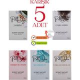 PellDio Home PellDio 5'li Karışık Oda Koku Kesesi Parfümlü Kese ile Dolap ve Ayakkabılık için Vanilya Kokusu