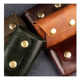 PELLE CRAFT EL YAPIMI GERÇEK DERİ MİNİMAL KARTLIK /HEDİYELİK/KİŞİSELLEŞTİRME