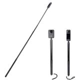 PellKing Insta360 ONE X4, X3, X2, X, Insta360 ONE R, RS, Insta 360 Kamera 1/4 "Genişletilmiş Monopod Pole için uzun 77 inç Görünmez Özçekim Sopa