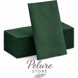 Pelure Store Kumaş Dokulu Yeşil 20'li Özel Kutulu Kağıt Kağıt Peçete