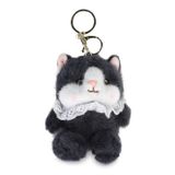 Peluş Anahtarlık Kedi - Lacivert