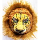 Peluş Aslan Maskesi Kahverengi Yeleli Mega Peluş 33 No (5264)