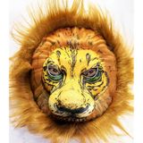 Peluş Aslan Maskesi Kahverengi Yeleli Mega Peluş 33 No Mirsm0010k-Smr-D140-33