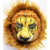Peluş Aslan Maskesi Kahverengi Yeleli Mega Peluş 33 No P119089s9659