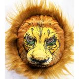 Peluş Aslan Maskesi Kahverengi Yeleli Mega Peluş 33 No P147918s2239