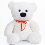 Pelüş Ayıcık,Kawaii,Paskalya,Noel,Hediye,Sevimli Ayıcık,Alman Ayısı,Doldurulabilir Pelüş Oyuncak (Beyaz)