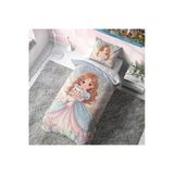Peluş Ayıcıklı Prenses Çocuk Nevresim Takımı (Çarşafsız)