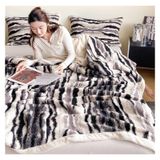 Peluş Battaniye(Black,100x150cm) | Çok Renkli 100x150cm,150x200cm,200x230cm: Kanepe Yatak Odası İçin