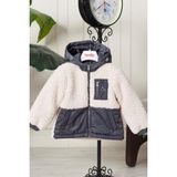 Peluş Bebek Çocuk Mevsimlik Mont 51309 - 00E-Gri - 2 Yaş