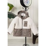 Peluş Bebek Çocuk Mevsimlik Mont 51309 - Camel - 3 Yaş