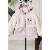 Peluş Bebek Çocuk Mevsimlik Mont 51309 - Lila - 6 Yaş