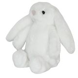 Peluş Beyaz Tavşan Oyuncak, 15 cm