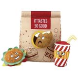 Peluş Fast Food Çantası Oyuncak