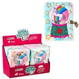 Peluş Hatıra Defteri Kilitli Unicorn Sulu Yıldız