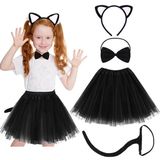 Peluş Kedi Kulak Taç Sarı Siyah MKTB-F032-S