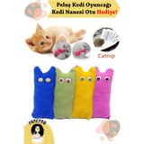 Peluş Kedi Oyuncağı (kedi Nanesi Otu Hediye ! )