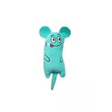 Peluş Kedi Oyuncağı Kedi Otlu Catnipli Turkuaz Yeşili 1 Adet