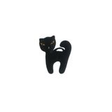 Peluş Kedi Siyah Toka