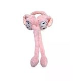 Peluş Kulaklık Hareketli Peluş Çocuk Kulaklığı Pembe