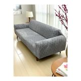 peluş Lastikli Koltuk Örtüsü 3 kişilik Yıkanabilir Esnek Koltuk Kılıfı Gri 180 x 230