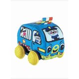 Peluş Polis Bebek Oyuncağı Araba