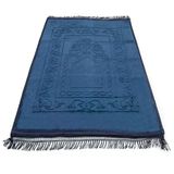 Peluş Seccade Lacivert
