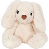 Peluş Tavşan Oturan 25 cm Krem