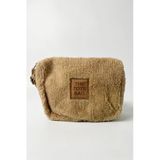 Peluş Teddy Kadın Omuz Çantası – Yumuşak Dokulu Bej Tote Bag