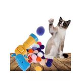 Peluş Top Atan İnteraktif Kedi Oyuncak Seti
