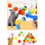 Peluş Top Atan Kedi Oyuncağı Interaktif Ve Hareketli Kediler Için Peluş Oyun Aracı Oyuncak