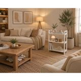 Pema Home %100 Mdf Modern Minimalist 3 Raflı Çok Amaçlı Dekoratif Düzenleyici Kitaplık